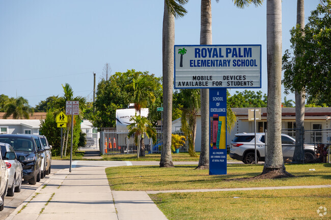 Royal Palm Elementary School.