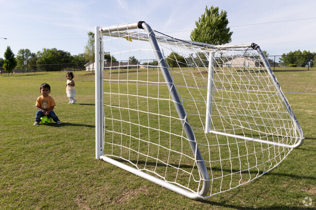 Kids from Camelot can play on many of the local fields like Airport park.