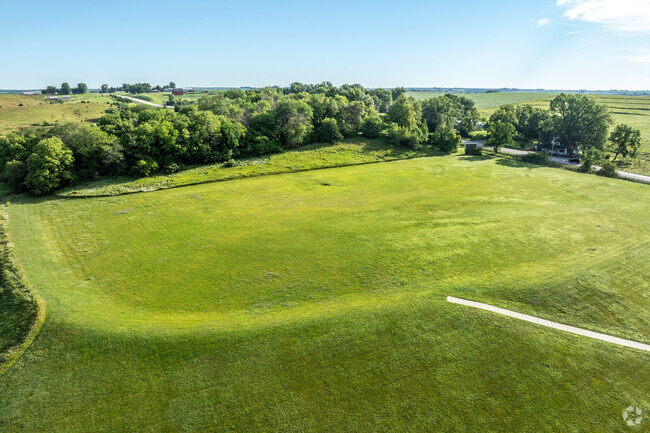 A large open field north of the school is a great spot for all outdoor activities.