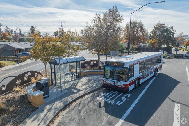 Fair Oaks residents can get around using the County Connection Bus.