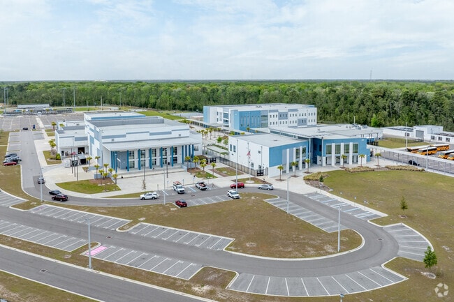 Beachside High School was built in 2022 to accommodate the areas growing population.