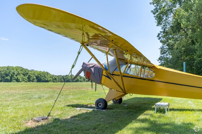 Waterbury Airport is a private airport near Plymouth for small aircraft registered with RAF.