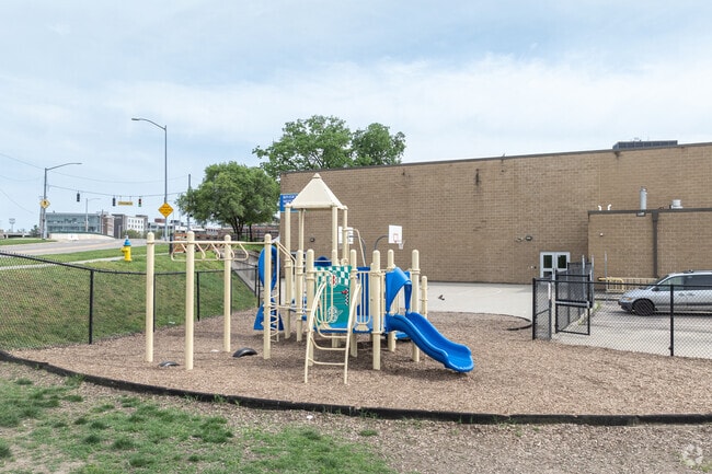 River's Edge Montessori has approximately 470 students.