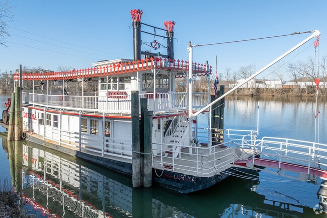 Enjoy seasonal boat rides on the Lorena Sternwheeler in downtown Zanesville.