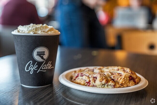 Try the Signature Latte at Bread and Chocolate Cafe in Summit Hill.