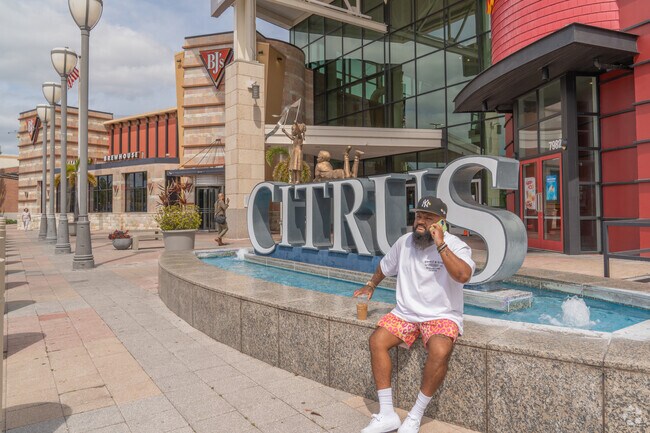Citrus park is home to the Citrus Park Town Center, filled with shops, a cinema, and a carousel.
