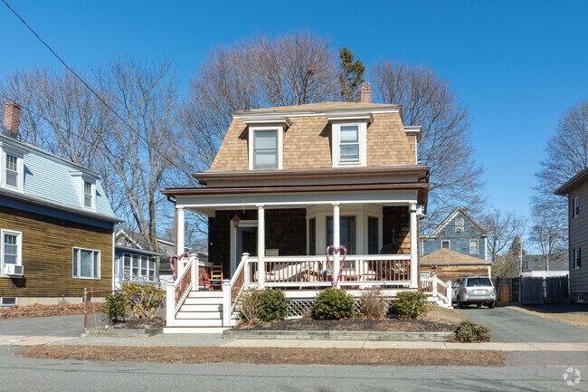 Homes with mansard roofs stick out from the crowd in the Lynnhurst neighborhood.