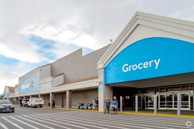 Locals shop for groceries at Walmart Supercenter near Fairgrounds.