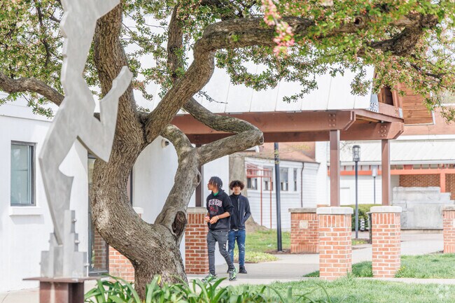 The Barn, in Oakland Mills Village Center, hosts students after school in a safe environment.