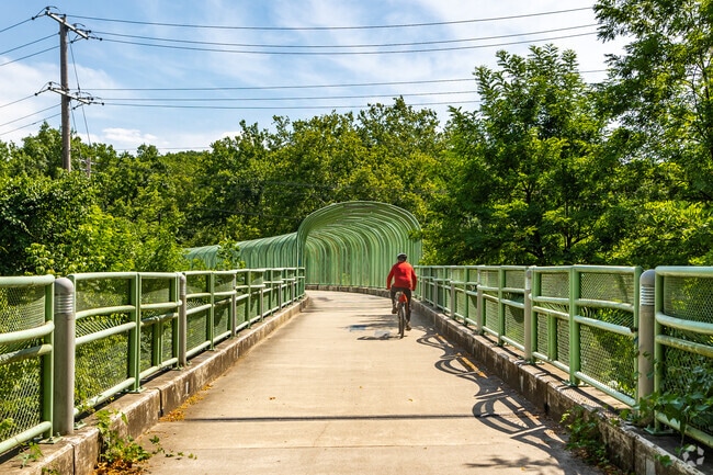 Locals in Rock Creek Village thrive on long bike rides along the Rock Creek Trail.