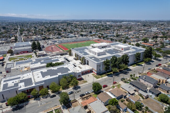 Phineas Banning Senior High School in Wilmington provides a wide range of academic and extracurricular opportunities for its students.