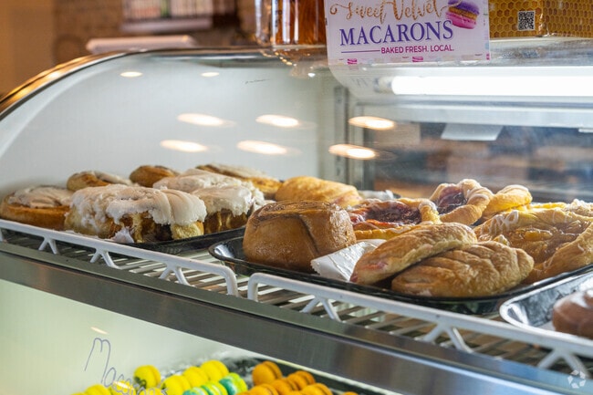 The Hive Coffee House & Cafe in Newberry Township sells various pastries and danishes.