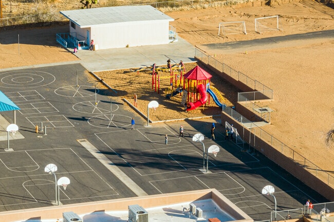 Yucca Valley Elementary School is public and serves K-6th grade students.