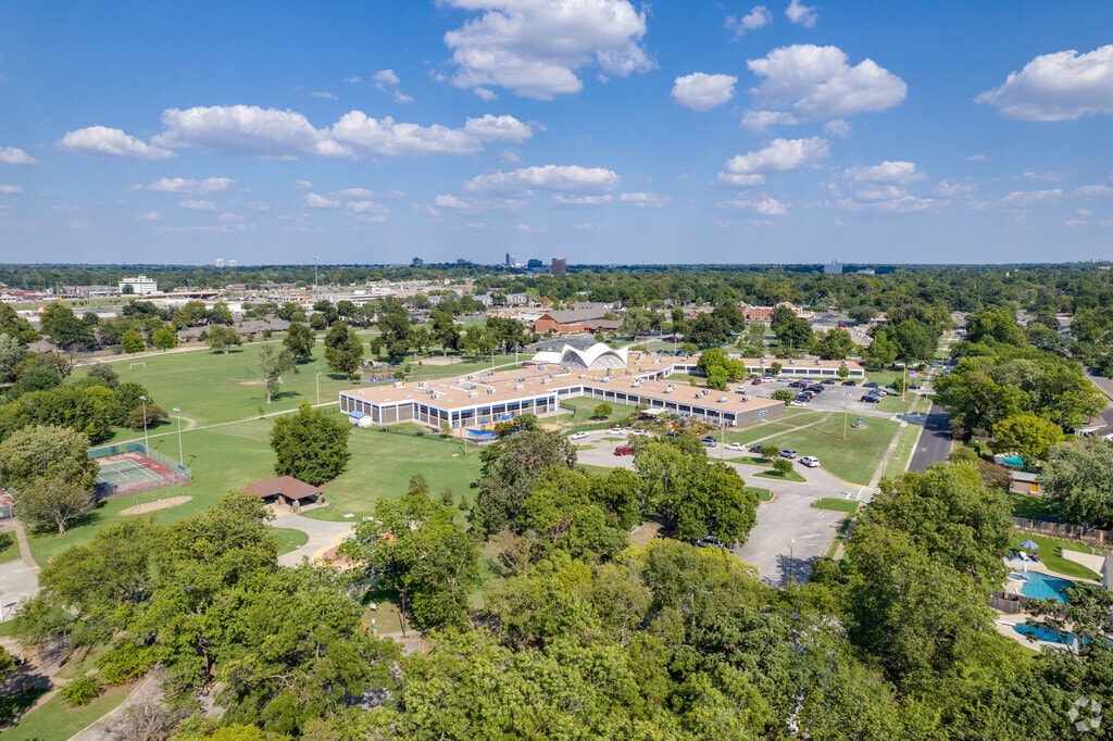 Eisenhower school is located near mid town Tulsa.