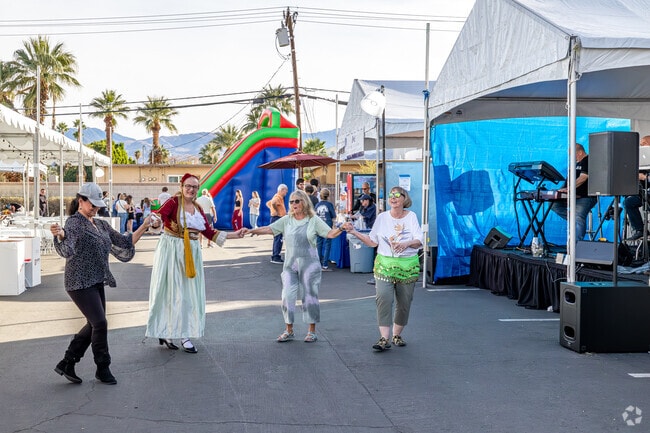 There will be dancing at the Palm Desert Greek Festival so get your dancing shoes ready.