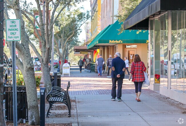 Weekends in Downtown Sanford are a great close getaway for Saint Josephs residents.
