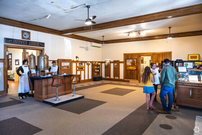 Harvey House Museum offers guided tours and a great cafe.