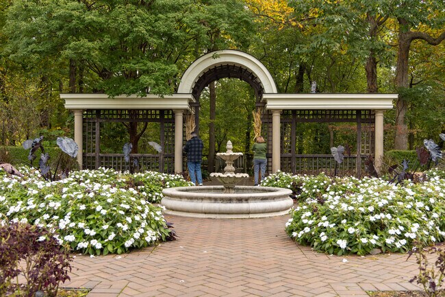 Directly beside Northridge is Wegerzyn Gardens MetroPark, an 88-acre green space with gardens.