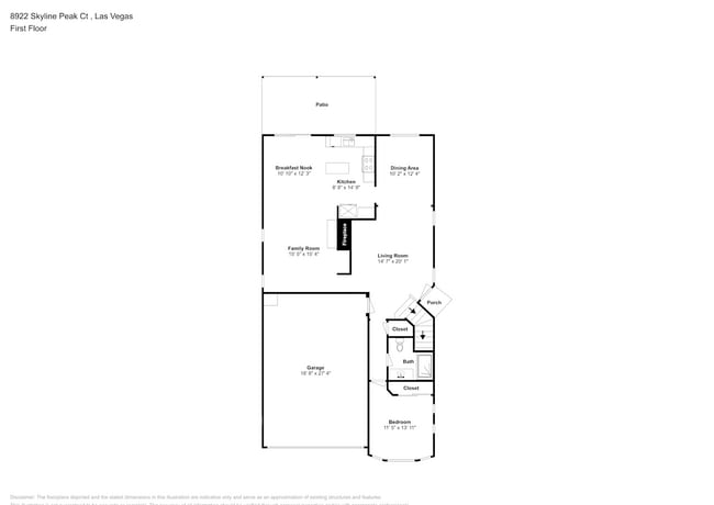 8922 Skyline Peak Ct, Las Vegas, NV 89148 - photo 2