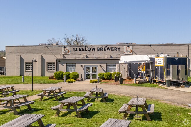 Locally crafted beer is available at 13 Below Brewery in Saylor Park.