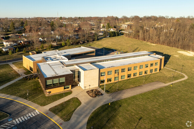Students attending Valley View Elementary School in Wadsworth, Ohio, learn various subjects.