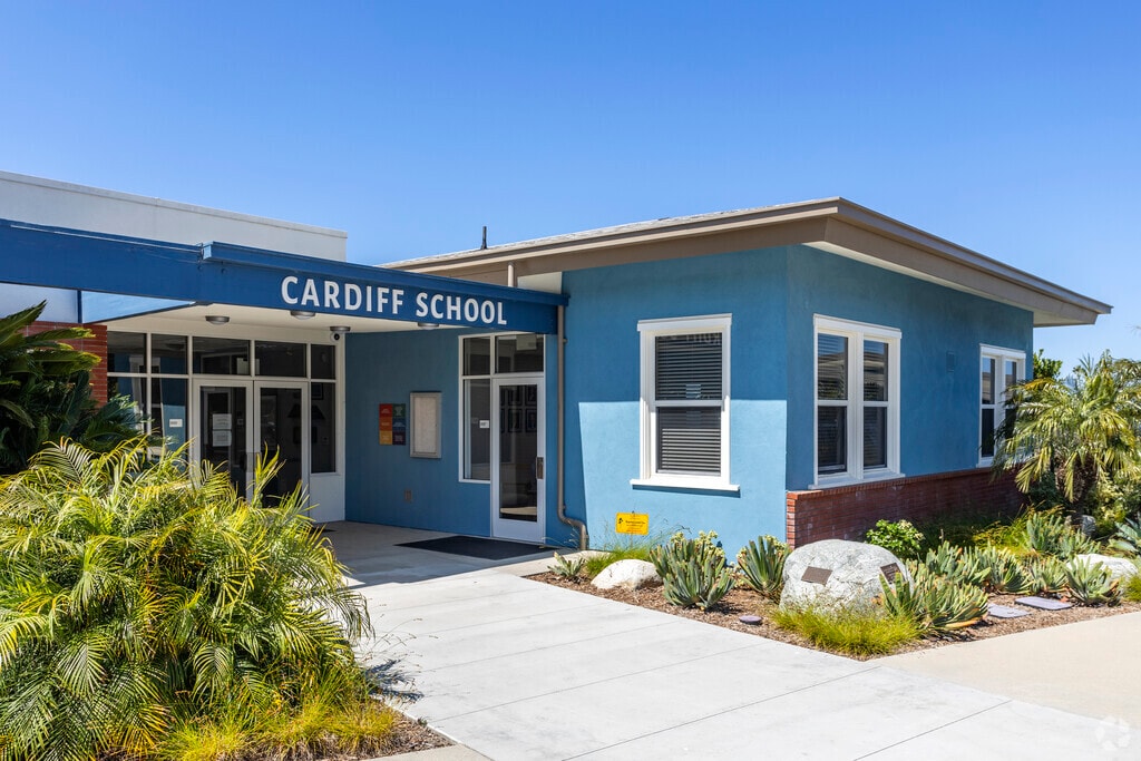 The administration office of the Cardiff Elementary School in Encinitas.