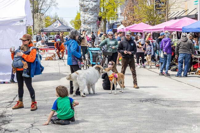 Celebrate spring at the Gear Gala near Saint Francis, where families and pets enjoy a lively mix of entertainment and community spirit.