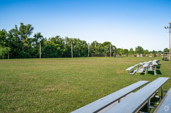 Students can enjoy the soccer field at St Agnes School, Deer Park.