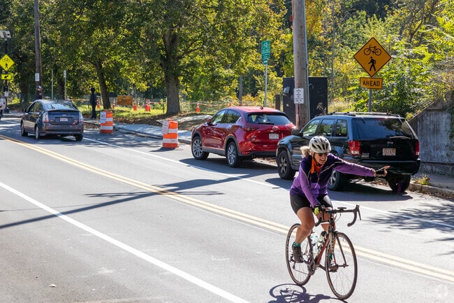 Getting around The Flats is a breeze via bicycle and there are plenty of public transit options as well.