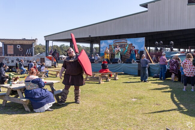 Every year East Milton residents love to host the North Florida Renaissance Faire.