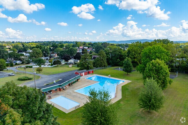 Residents visit Lincoln Park Pool for a swim on warm days.
