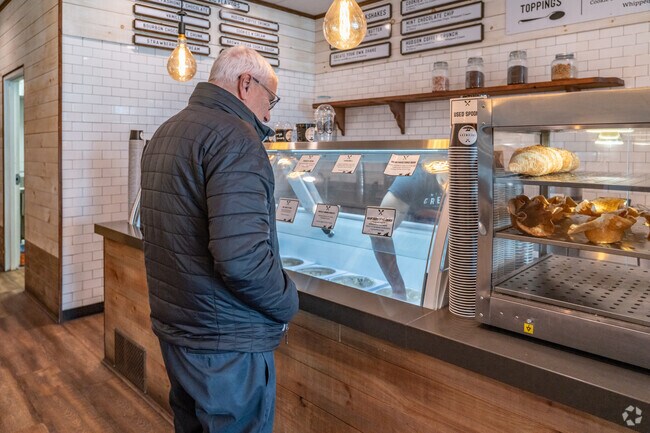 Nicholas Creamery serves handcrafted ice cream on River Road.