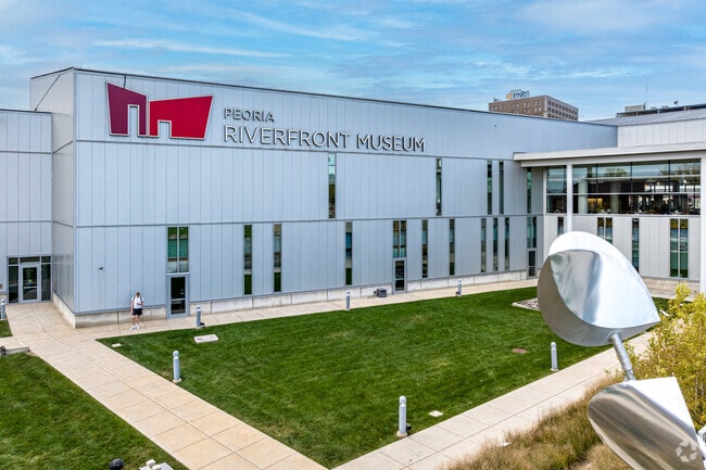 Immerse yourself in the Peoria Riverfront Museum located in Downtown Peoria.