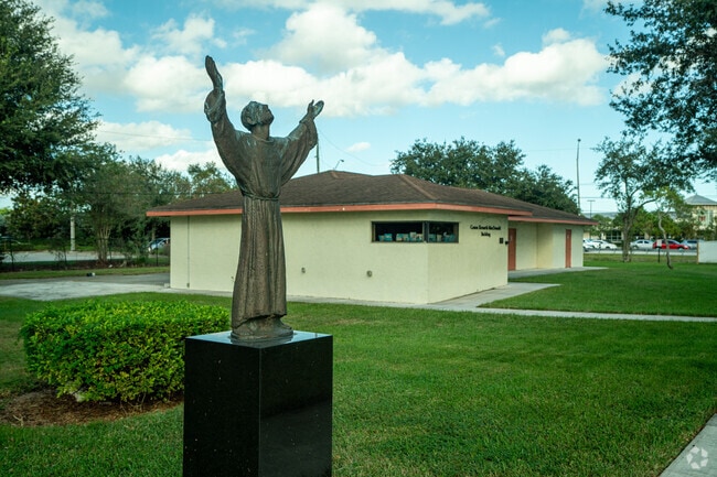 Statue at Holy Sacrament Christian Academy.