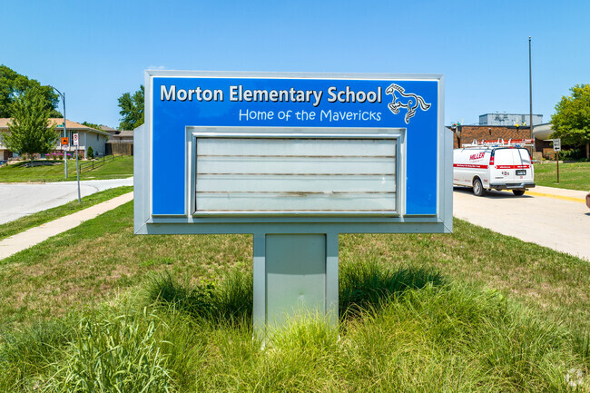 J Sterling Morton Elementary School serves students in kindergarten through 5th grade.