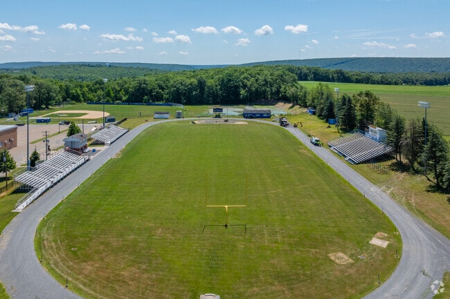 Marian Catholic High School has a growing athletic program with competitive football.