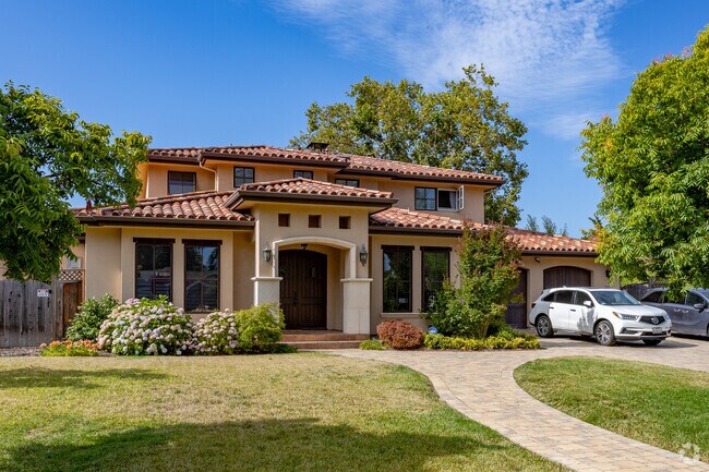 Mediterranean homes are a classical choice among Blossom Valley residents.