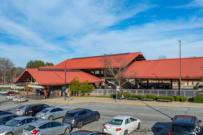 Catch the MARTA line to downtown Atlanta or the Airport in Sylvan Hills at the Lakewood Station.