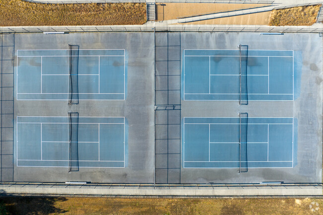 Students can play tennis at Holman Middle School.