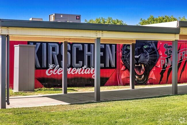 Harriet Kirschen Elementary School in Rouse Modesto Ca ome of The Panthers.