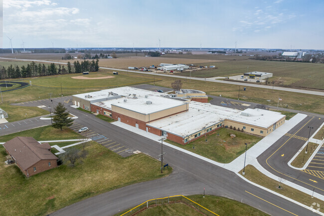 A view of the Fulton High/Middle School Campus.