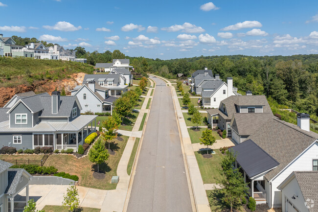 The terrain found throughout Berkley Hills give residents an opportunity for a unique view.