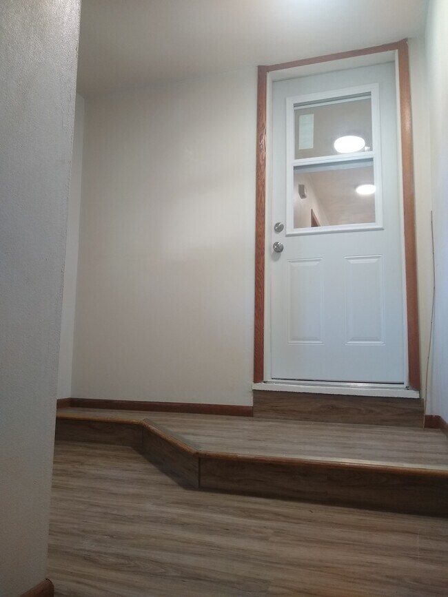 Inside entrance