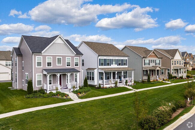 Well kept lawns and front porches are common finds in Bartonsville.