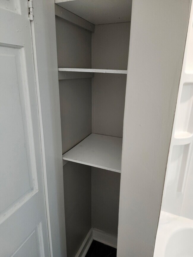 bathroom shelves