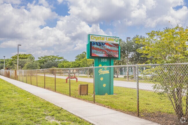 Enroll your child at Crystal Lake Middle School in Carver Village.