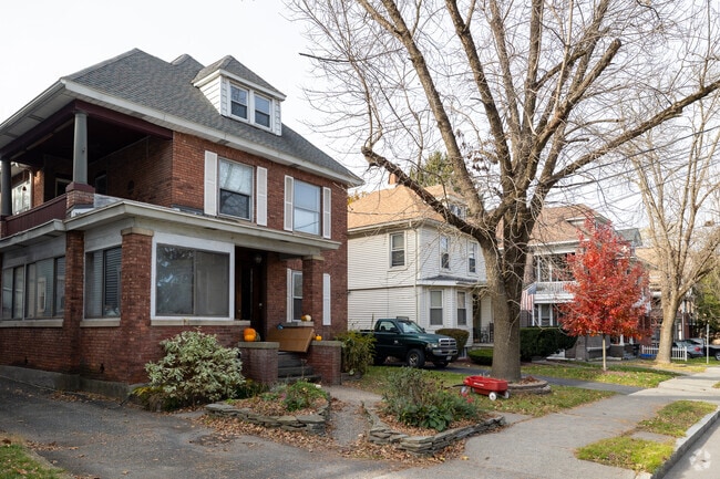 Family homes in The Hill are welcoming and have space for the kids to play.