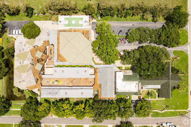 Our Savior has a nice sized campus