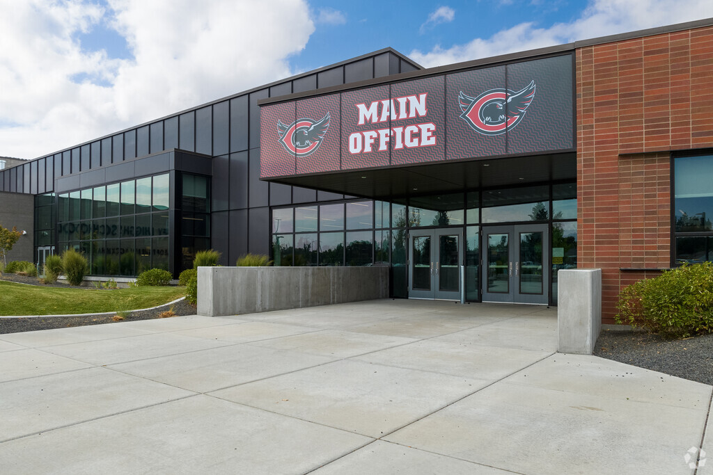 Cheney High is located at the heart of downtown Cheney