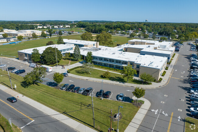 NID 537936 Riverhead Middle School in Riverhead sits next to Riverhead High School.